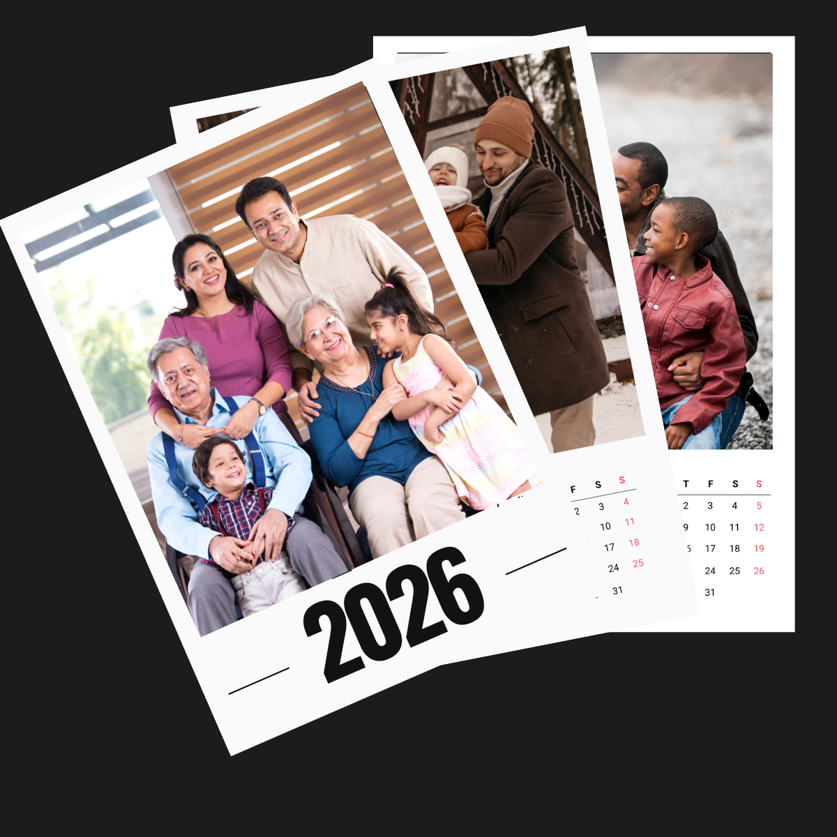 Premium 2026 A4 Wall Calendar - Image 2